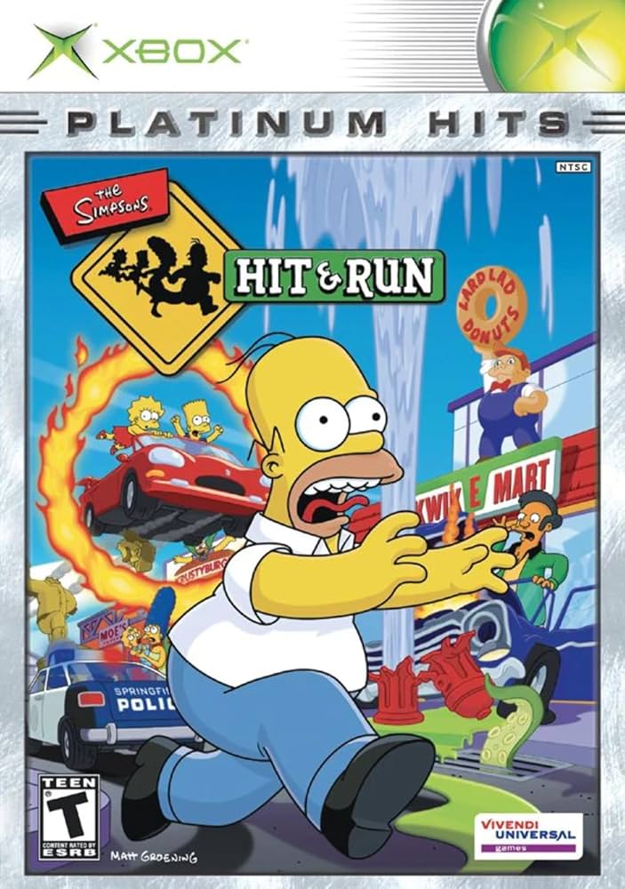 家庭用ゲームソフト Xbox - THE SIMPSONS ROAD RAGE [XB](PAL) Amazon.com: Simpsons Road Rage Platinum Hits - Xbox : X Box